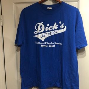 Dick’s Last Resort Restaurant Souvenir Men’s Blue